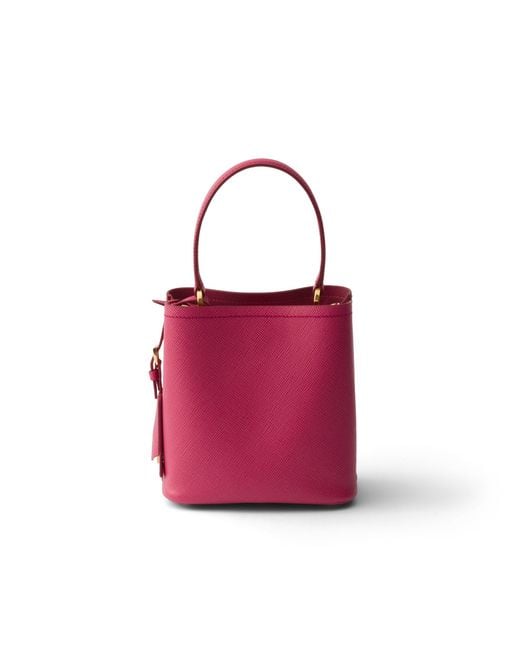 Borsa Panier Mini di Prada in Purple