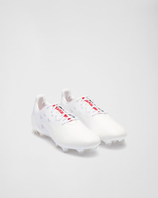 Prada White X Crazyfast Football Boots - Adidas Football For