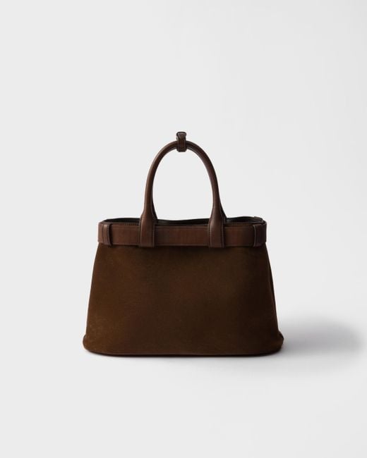 BORSA A MANO di Prada in Brown
