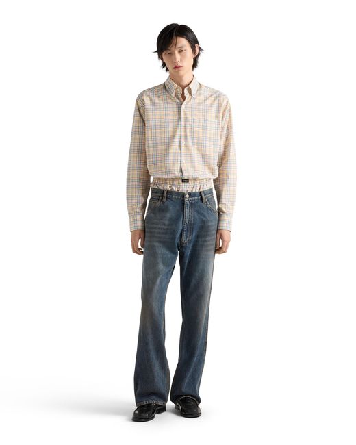 Prada Natural Cotton Bermudas for men