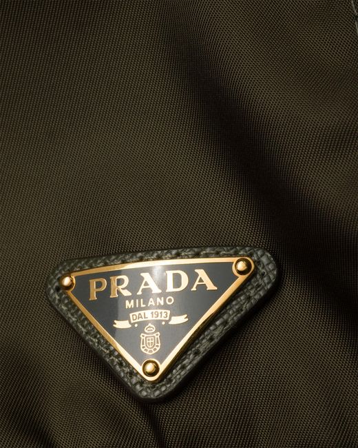Prada White Re-Nylon Hat
