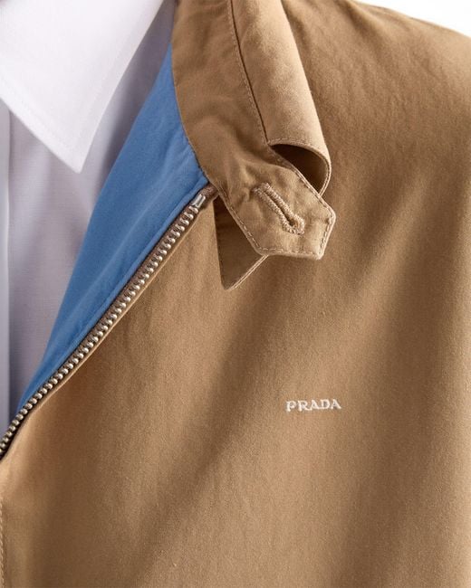 Prada Natural Cotton Jacket for men