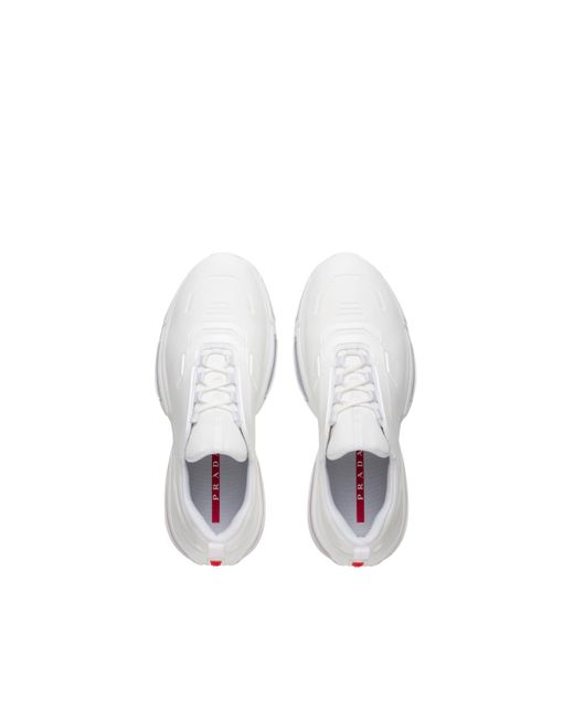 Prada Collision 19 Lr Sneakers in White for Men | Lyst