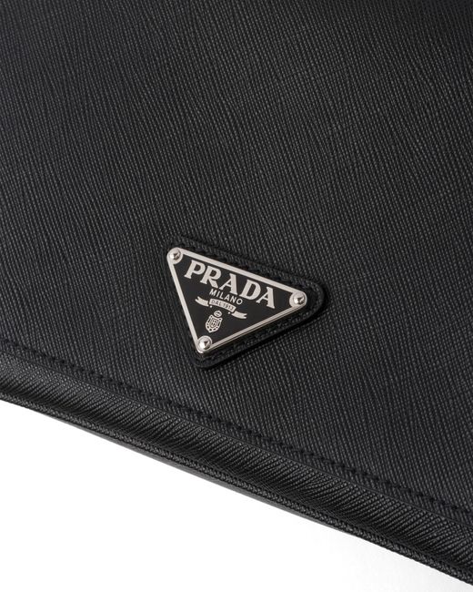 Prada Multicolor Saffiano Leather Shoulder Bag for men