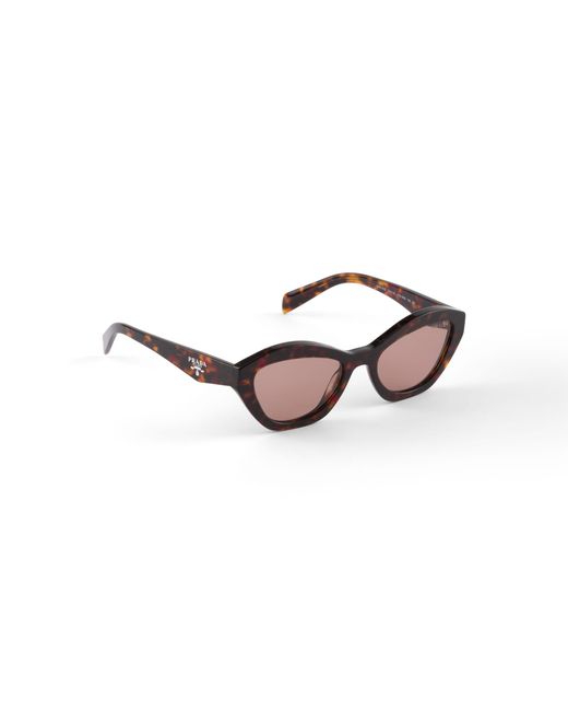 Prada Pink Sunglasses With Logo