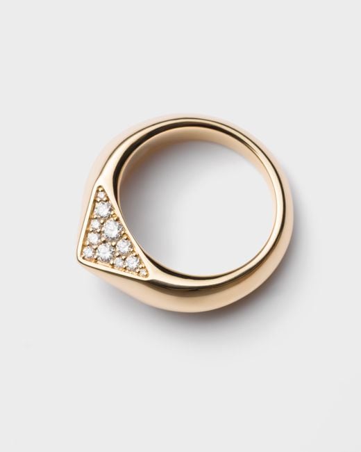 Anello Eternal di Prada in White