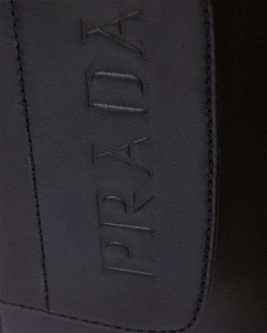 Prada Black Toblach Nappa Leather Boots