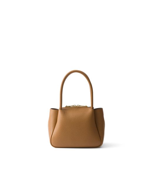 Borsa A Mano Liaison Mini di Prada in White