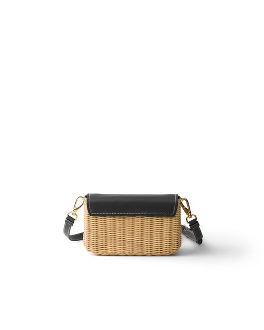 Borsa A Tracolla Small di Prada in White