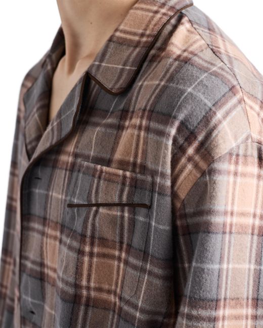 Camicia di Prada in Brown da Uomo