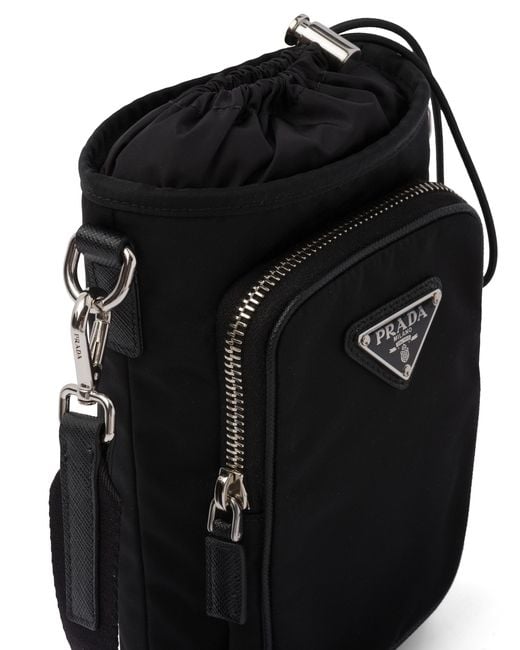 Porta Smartphone di Prada in Black da Uomo