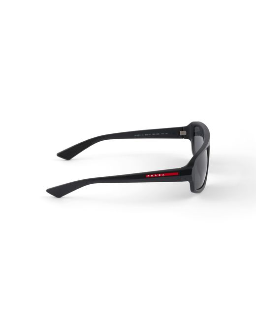 Prada Blue Linea Rossa Sunglasses for men