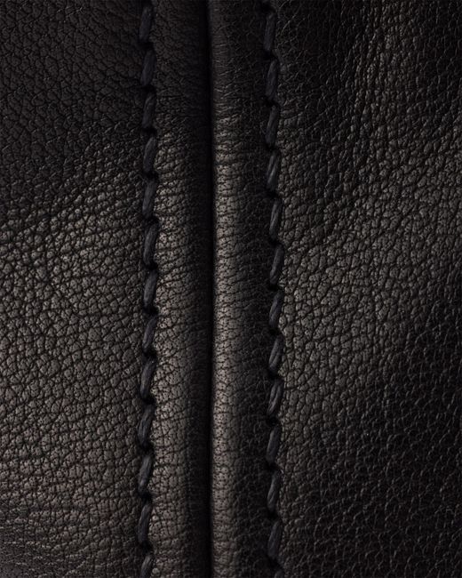 Prada Black Route Medium Leather Tote Bag