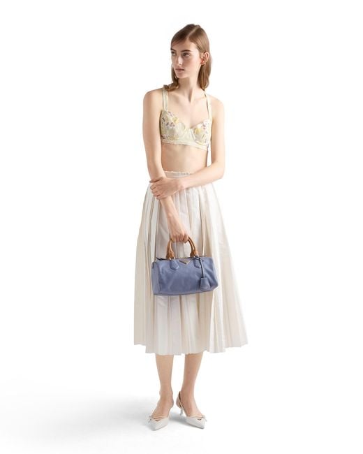 Bauletto Small di Prada in Blue