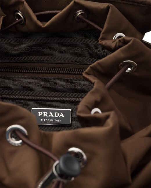 Prada Brown Re-Nylon Backpack