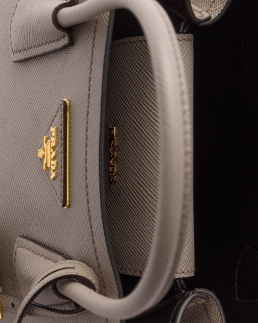 Prada Multicolor Double Small Saffiano Leather Bag