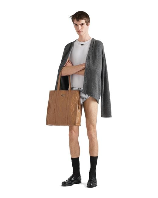Camiseta De Algodón, Hombre, Talla Prada de hombre de color White