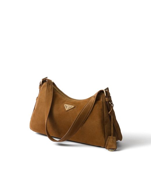 Borsa Aimee Large di Prada in Brown