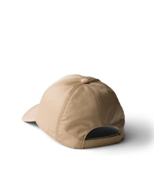 Prada White Re-Nylon Baseball Cap
