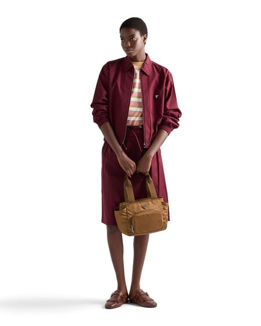 Borsa Shopping di Prada in Brown