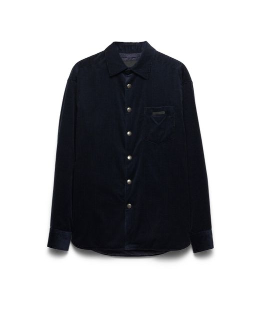 Camisa De Pana, Hombre, Talla Prada de hombre de color Blue