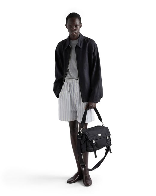 Borsa Explore di Prada in Black da Uomo