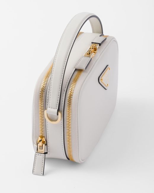 Prada Natural Odette Leather Mini-Bag