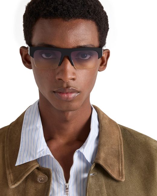 Prada Blue Eyewear Collection Sunglasses for men