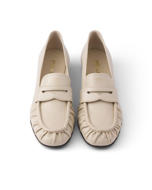 Mocassini di Prada in White