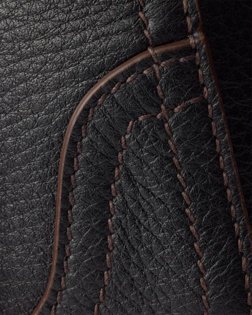 Prada Black Large Leather Tote Bag