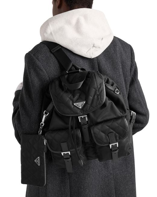 Zaino Medium di Prada in Black