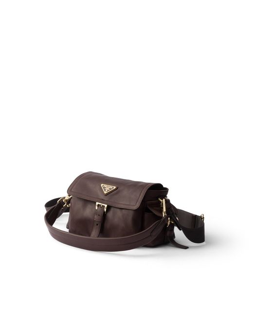 Prada Brown Explore Nappa Leather Mini Bag