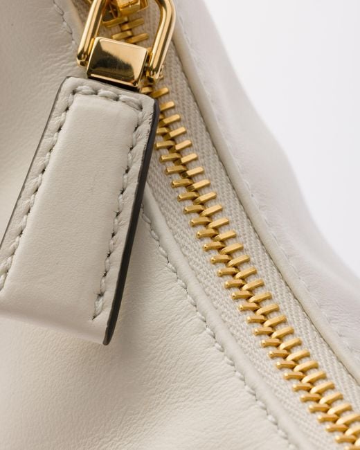 Prada Natural Re-Edition 2005 Leather Shoulder Bag
