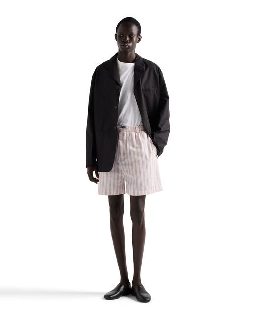 Bermuda di Prada in White da Uomo
