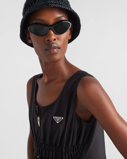 Prada sleeveless dress hotsell