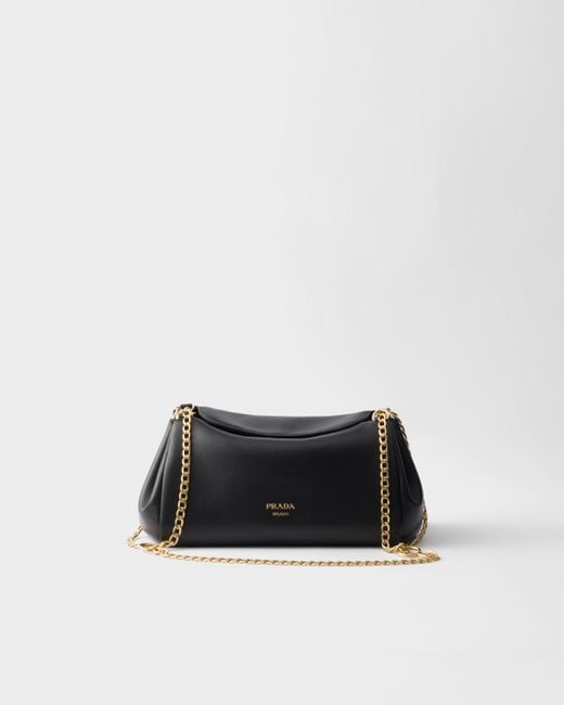 Prada Black Kleine Tumulte Tasche Aus Nappa-Leder