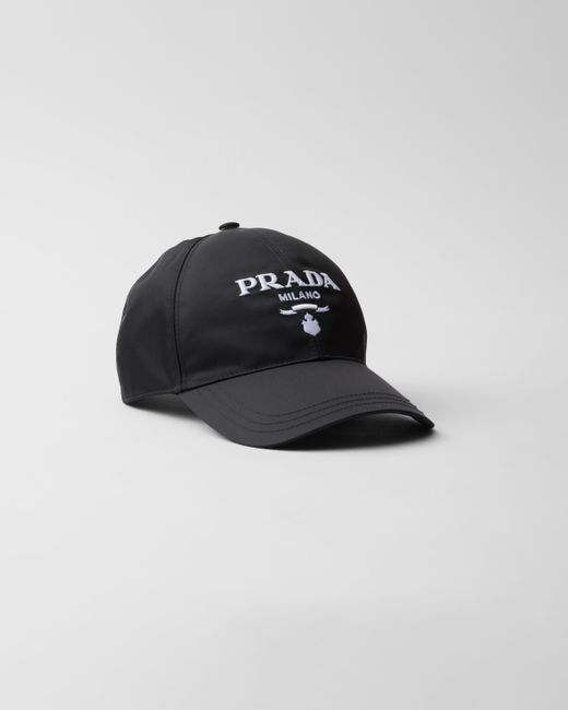 Prada Black Re-Nylon Baseball Cap