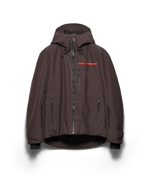 Prada Brown Extreme-Tex Blouson Jacket for men