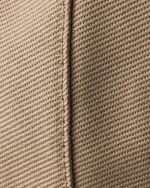 Prada White Drill Baseball Cap, Khaki