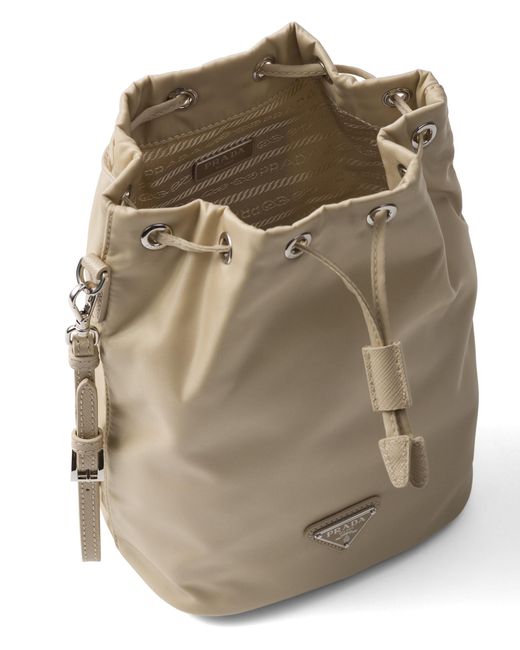 Pouch di Prada in Natural
