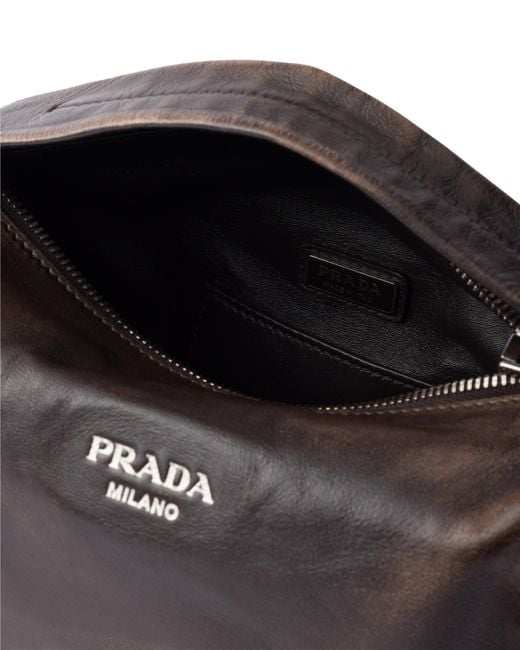 Borsa A Tracolla di Prada in Brown da Uomo