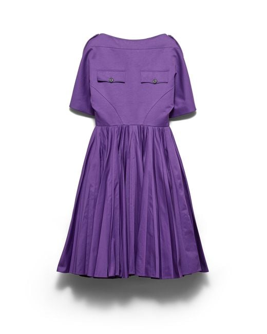 Prada Purple Chino Dress