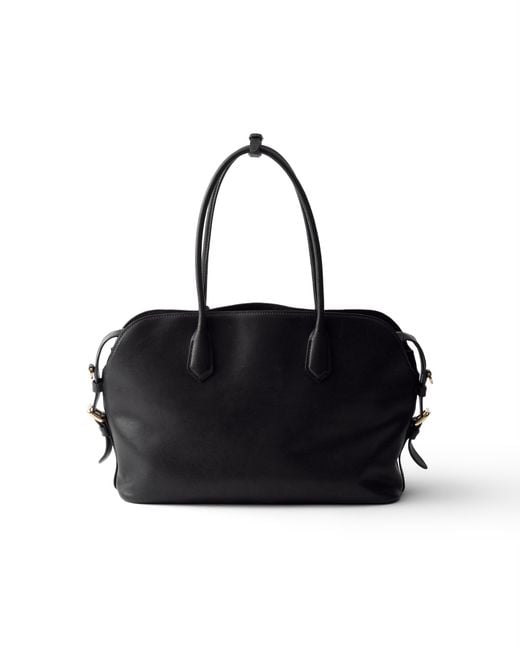 Borsa Shopping Large di Prada in Black