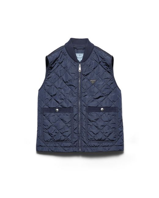 Prada Blue Re-Nylon Vest