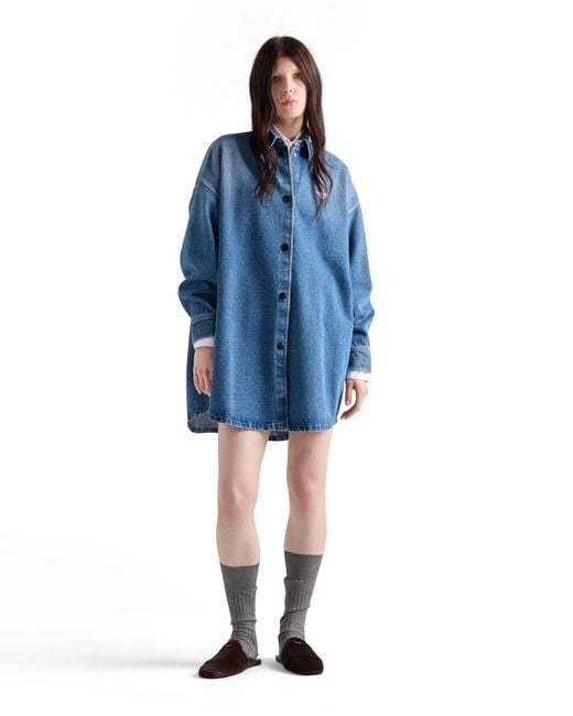 Camicia di Prada in Blue