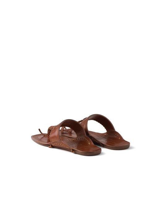 Made di Prada in Brown