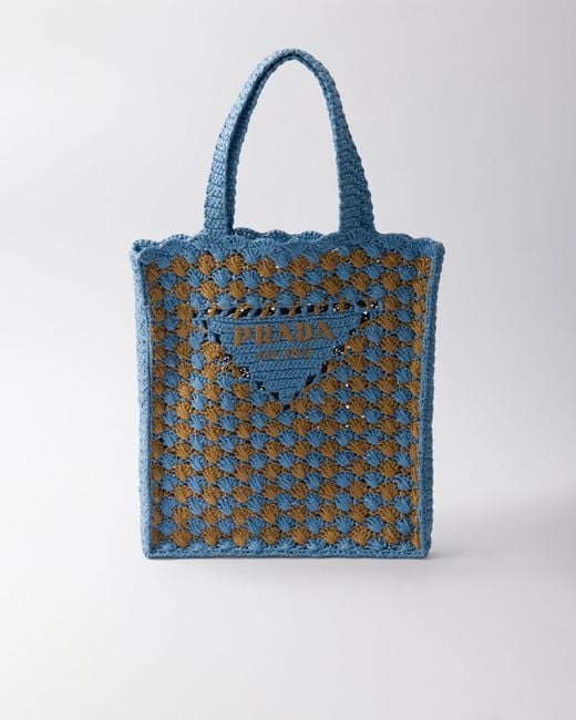 Borsa Shopping di Prada in Blue