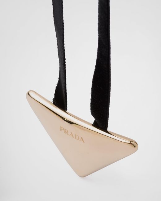 Ras Du Cou À Pendentif Eternal En Jaune Prada en coloris Metallic