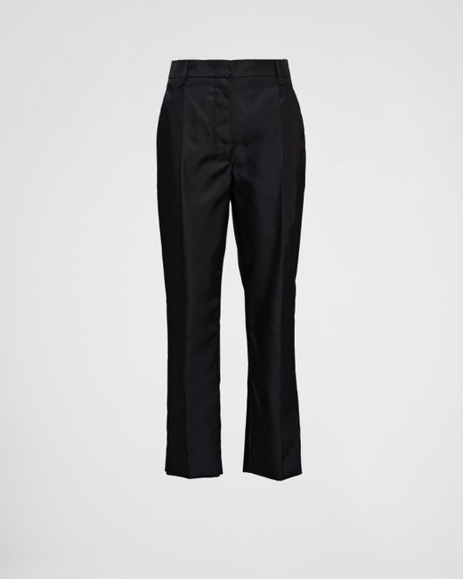 Pantaloni In Re-nylon di Prada in Black