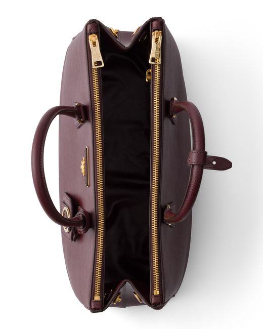 Borsa Galleria Large di Prada in Purple